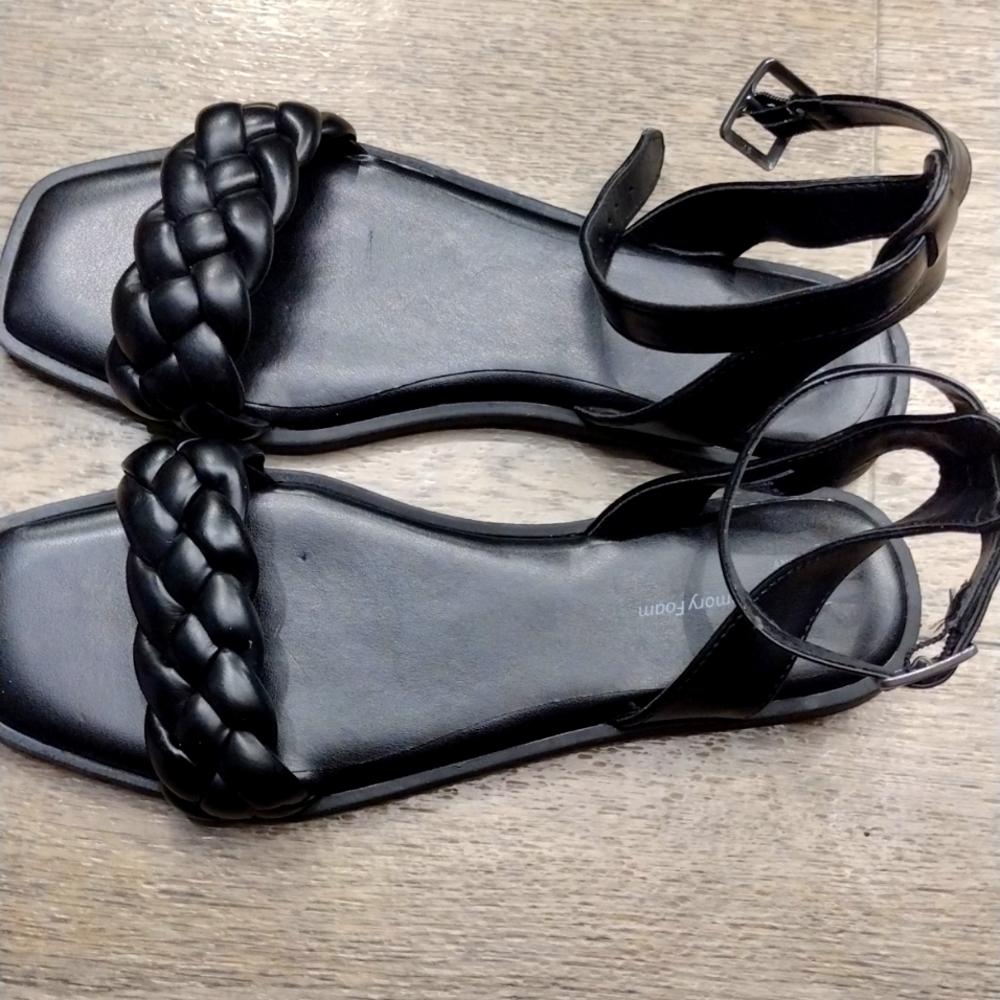 Brand New time and true sandals with ankle strap